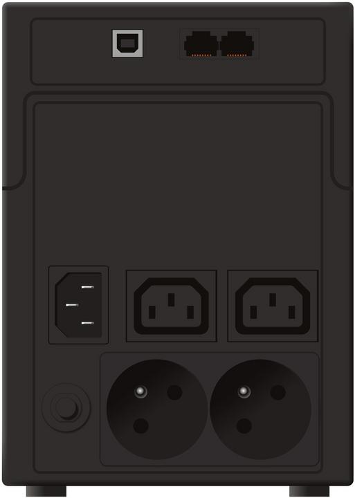 Actual product image Powerwalker VI 1200 SH FR - Line interactive - 1200 VA - 600 W - 170 V - 280 V - 50/60 Hz (1200 VA, 600 W, Line-interactive UPS)