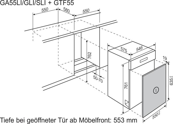 Image du produit Electrolux Ga55lisw