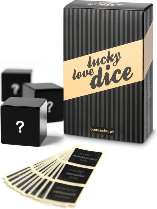 Actual product image Bijoux Indiscrets Lucky Love Dice (Dice games, English)