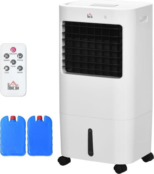 Actual product image Swisshandel24 3 in 1 Mobile Klimaanlage mit Luftbefeuchtung Wasserkühlung 15L Klimagerät (20 m²)