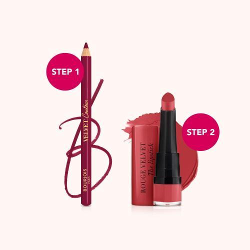 Actual product image Bourjois Rouge Velvet The Lipstick (54 Cherry D'Amour)