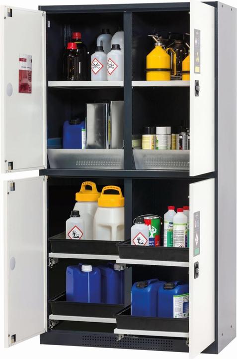 Image du produit asecos Armoire pour produits chimiques MULTIRISK