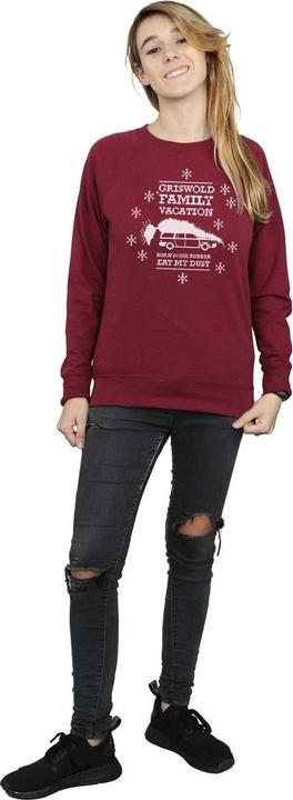 Image du produit National Lampoon´s Vacation National Lampoon's Christmas Vacation - Sweat EAT MY DUST - Femme (S)
