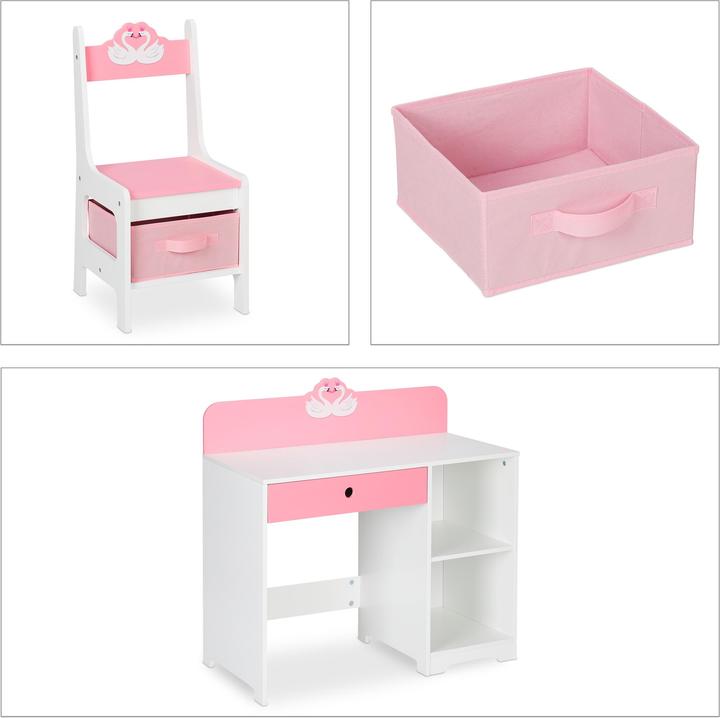 Produktbild Relaxdays Kinderschreibtisch (80 x 40 x 79.5 cm)