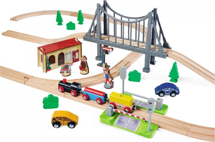 Actual product image Eichhorn EH railroad, railroad set with bridge