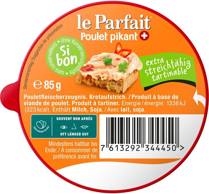 Produktbild Le Parfait Mousse Poulet pikant 85g (85 g)