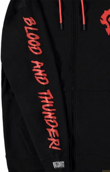 Produktbild Difuzed World of Warcraft - Blood & Thunder - Men's Zipper Hoodie - M (M)