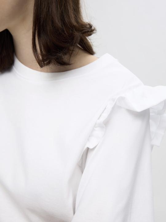 Actual product image Selected Femme Ruched T-Shirt (L)