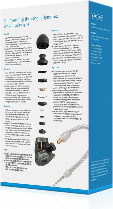 Image du produit Sennheiser IE 500 Pro (pas de réduction du bruit, Filaire)