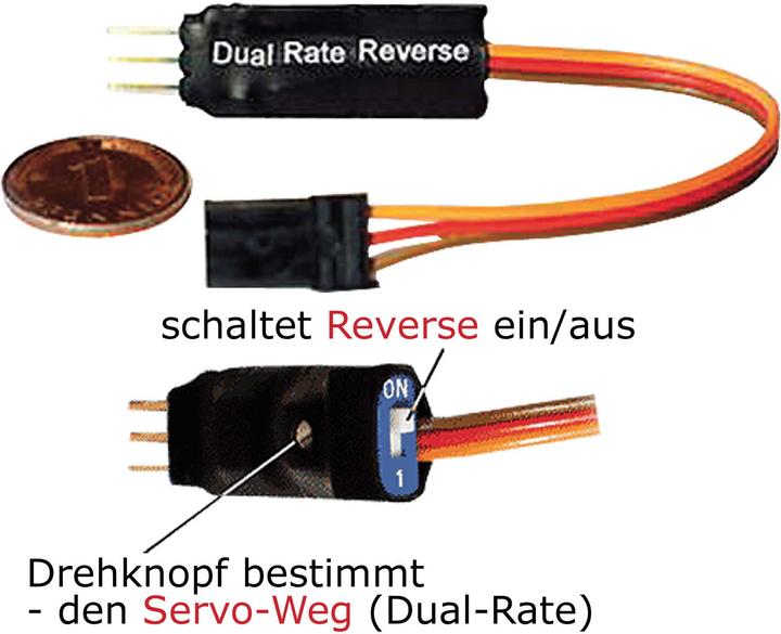 Simprop module dual-rate et servo reverse uni