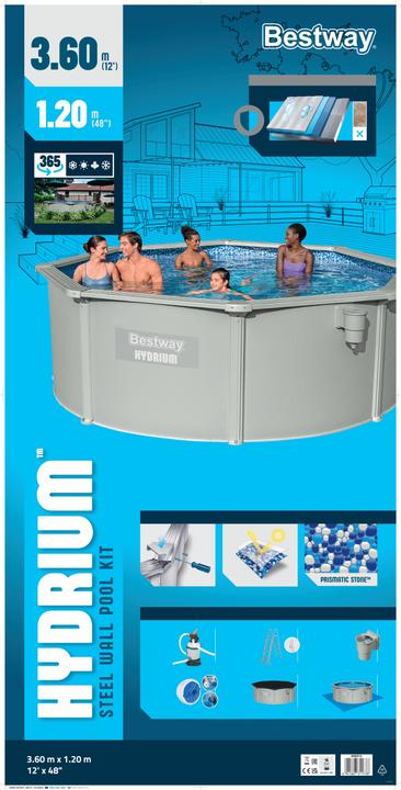 Produktbild Bestway Hydrium Splasher (Ø 360 x 120 cm)