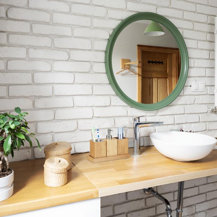 Actual product image Relaxdays Bathroom accessories set
