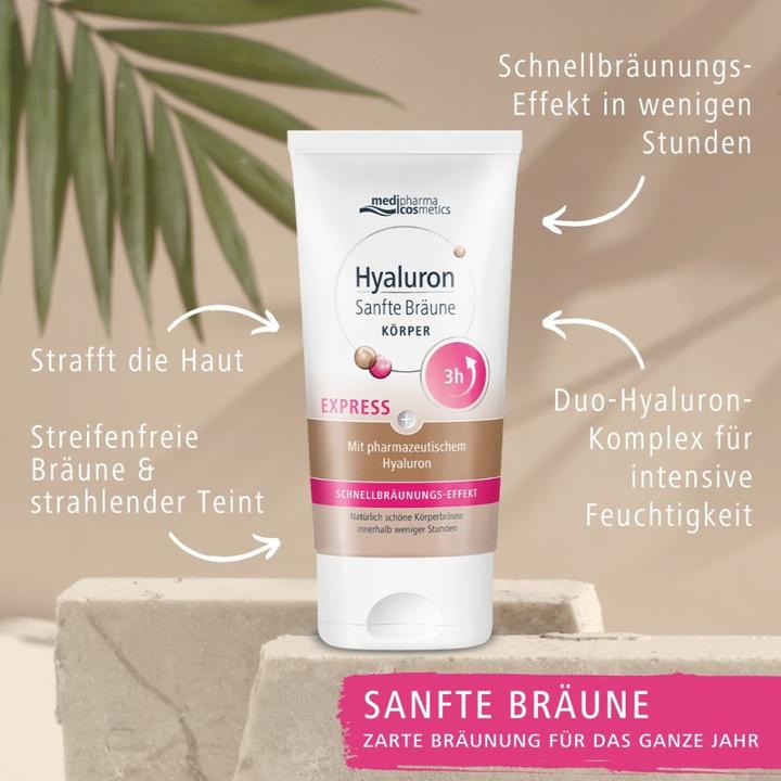 Actual product image Medipharma Hyaluron Gentle Brown K, 150 ml CRE (Self tanning cream, 150 ml)