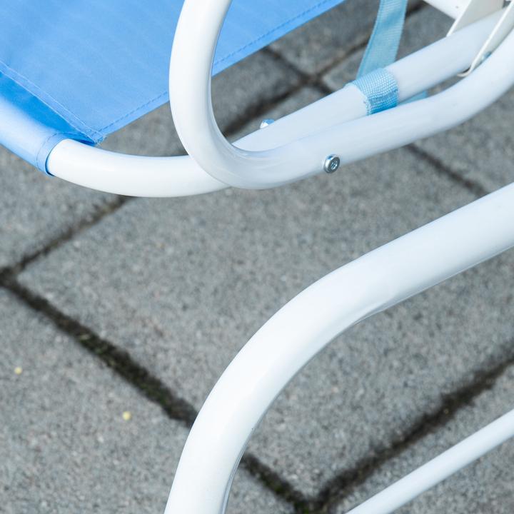 Produktbild Outsunny Kinder Hollywoodschaukel mit dem winkelverstellbaren Verdeck (Kindersessel)