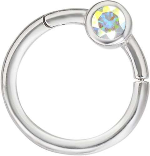 Actual product image Bijouteria Pin (Stainless steel, Swarovski Crystal)