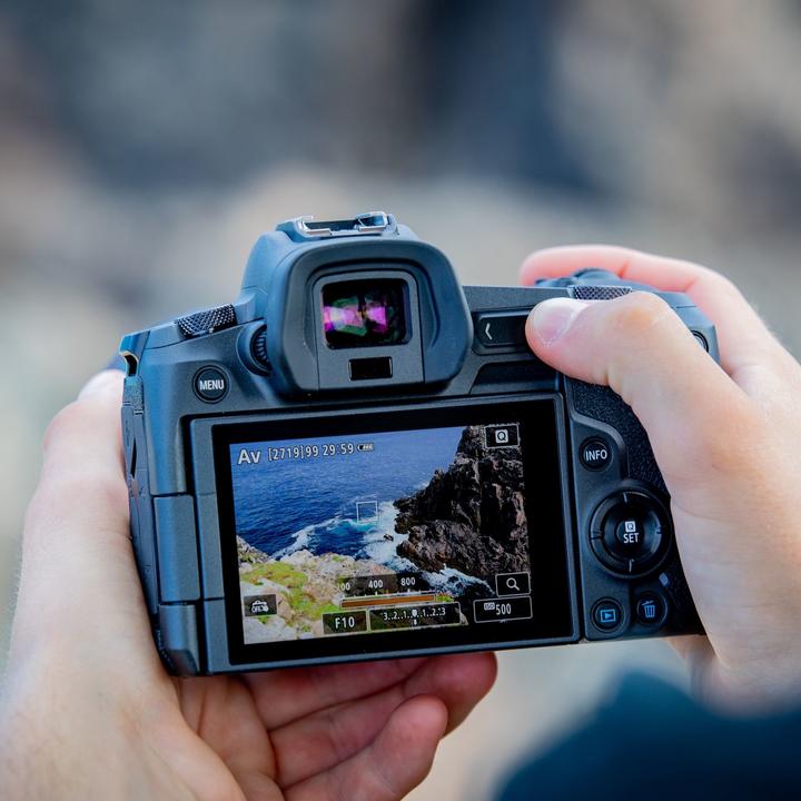 Image du produit Canon EOS R + adaptateur EF-EOS R (30.30 Mpx, Plein format)