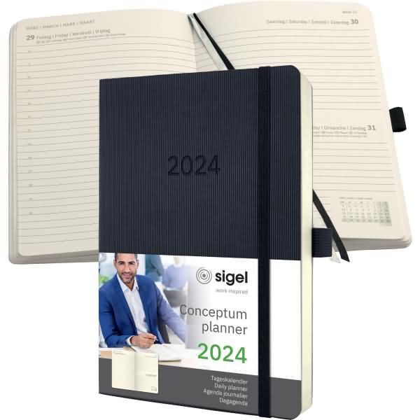 Image du produit Sigel Agenda journalier (A5, Allemand)