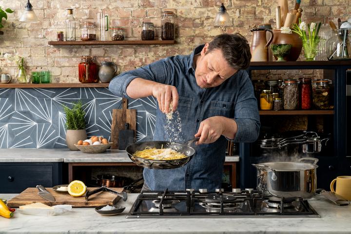 Immagine prodotto Tefal Wok Jamie Oliver Essentials 28 cm (28 cm, Wok, Acciaio inossidabile)