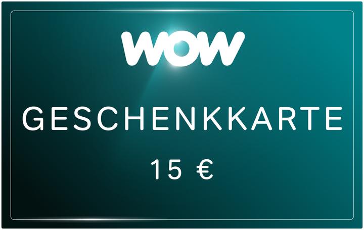 WOW TV Streaming Geschenkkarte