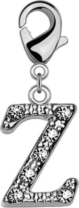 Immagine prodotto Star Piercing Ciondolo con lettera Z in cristallo (Ottone)
