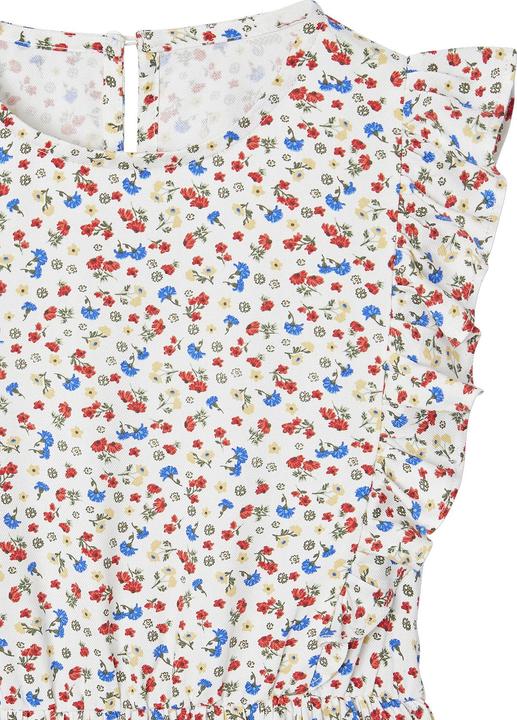 Image du produit Vertbaudet Mädchen Volantkleid aus Seersucker (128)