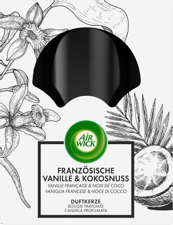Actual product image Air Wick Deco Scented Candle Vanilla & Coconut (220 g)