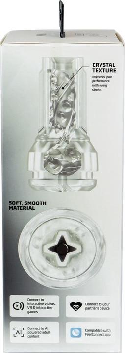 Produktbild Kiiroo Feel Pocket Stroker Crystal + PowerBlow Combo