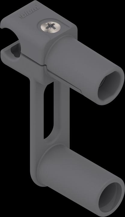 Actual product image Blum ORGA-LINE Querreling-Aufnahme für zwei Relingstangen