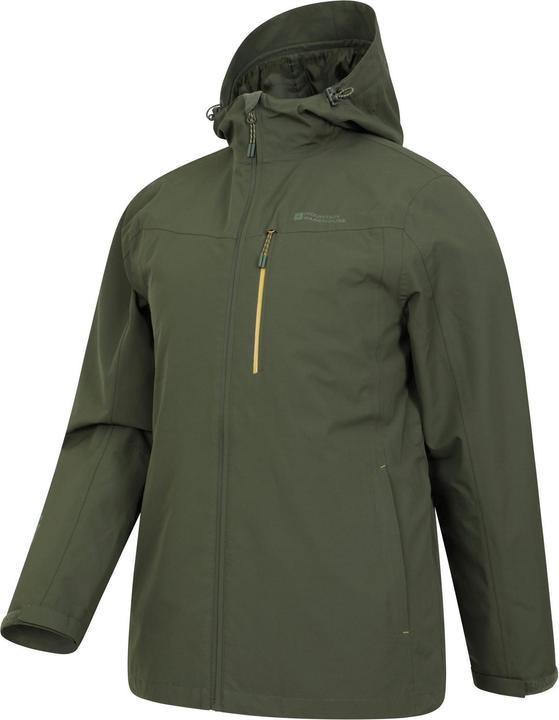 Immagine prodotto Mountain Warehouse Brisk Extreme Giacca Impermeabile Blocchi di colore Uomo (3XL)