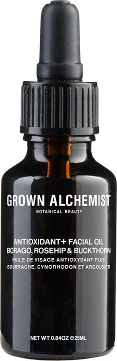 Image du produit Grown Alchemist Huile Antioxydante+ pour le visage : Borago, Rosehip & Buckthorn Berry (25 ml, Huile visage)
