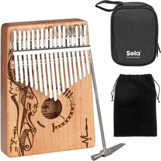 Immagine prodotto Sela SE250 Kalimba Mogano 17 Mente pacifica (Percussioni)