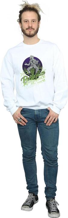 Produktbild Beetlejuice Faded Pose Baumwoll Sweatshirt (M)