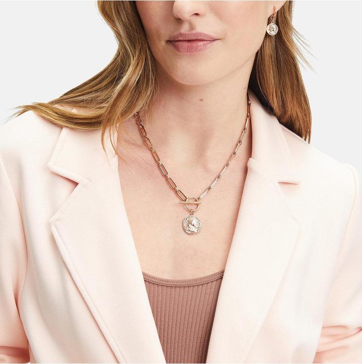 Produktbild Tamaris Modern Bronze Coin Necklace TJ-0440-N-45 (Edelstahl, 45 cm)