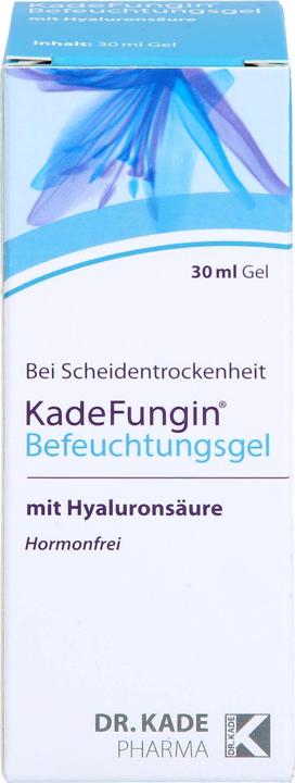 Dr. Kade Pharma KadeFungin vochtinbrengende gel voor vaginale droogheid, 30 ml gel