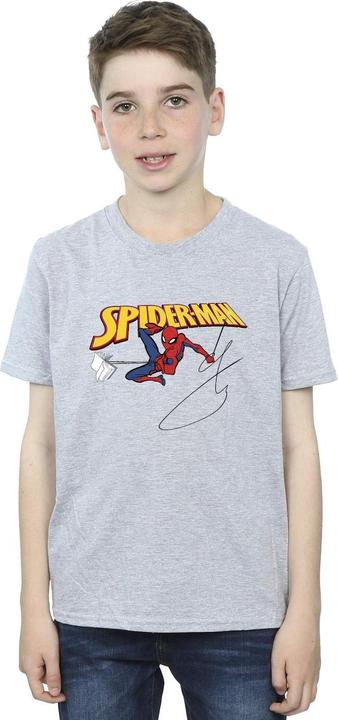 Image du produit - T-shirt SPIDER-MAN WITH A BOOK - Garçon (116)