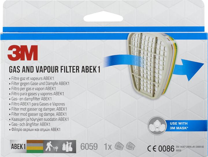 Actual product image 3M Replacement filter (ABEK1, 2 x)