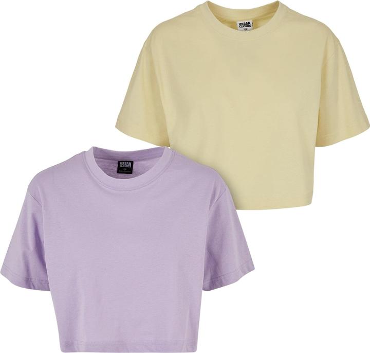 Actual product image Urban Classics Ladies Short Oversized Tee 2-Pack - 60247 (3XL)