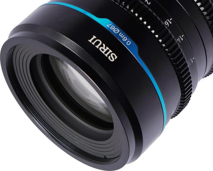 Actual product image Sirui Nightwalker Series 55mm T1.2 S35 Manual Focus Cine Lens (Sony E, APS-C / DX)