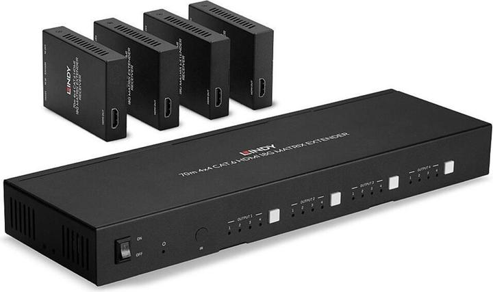 Actual product image Lindy HDMI Matrix, Extender