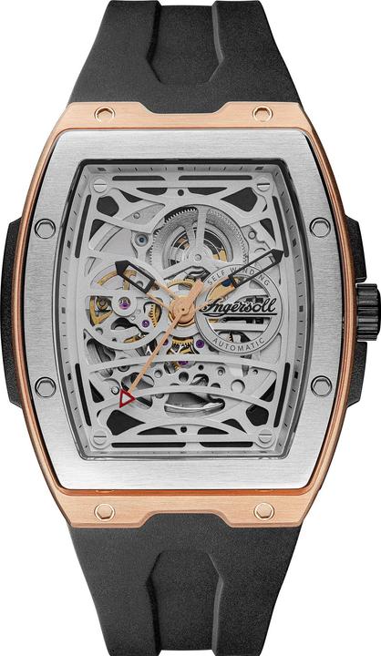 Actual product image Ingersoll 1892 Ingersoll I12302 The Challenger Automatic 45mm 5ATM (Analogue wristwatch, 42 mm)