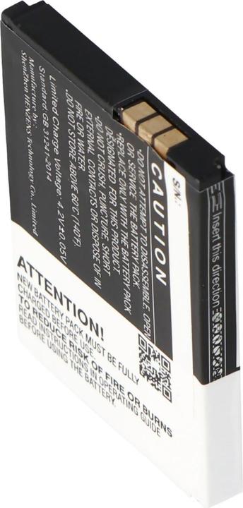 Produktbild AccuCell Akku AVM Fritz Fon M2, Fritz! Fon M2, FRITZ!FON C4, BAK130506, Fritz!Fon M2