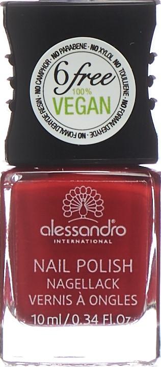 Actual product image Alessandro nail polish (28 Red carpet, Colour paint)