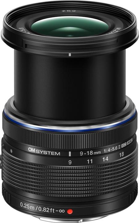 Image du produit Olympus OM Digital m.Zuiko ED 9-18mm F4.0-5.6 II (Four Thirds, Micro Four Thirds)
