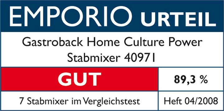 Produktbild Gastroback 40971 Home Culture Power