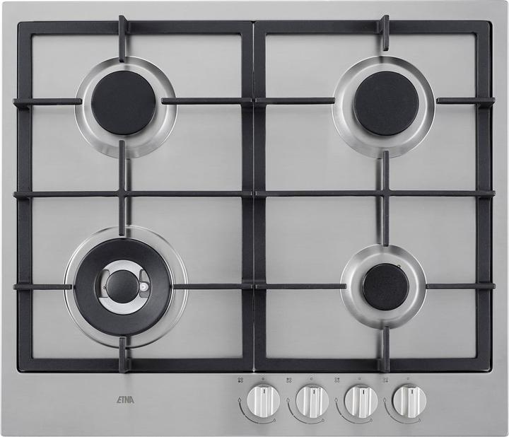 Actual product image Etna KG959RVSA - Gaskookplaat - met Wokbrander - RVS