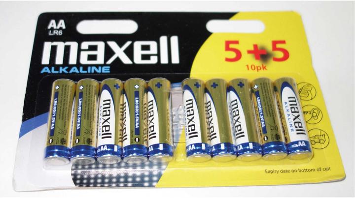 Image du produit Maxell Pile AA 5+5 pièces (10 pcs, AA)