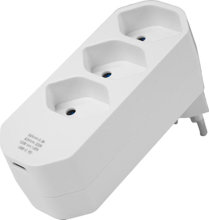 Produktbild Steffen Mehrfachadapter (Typ 13, USB-C, 4 x)