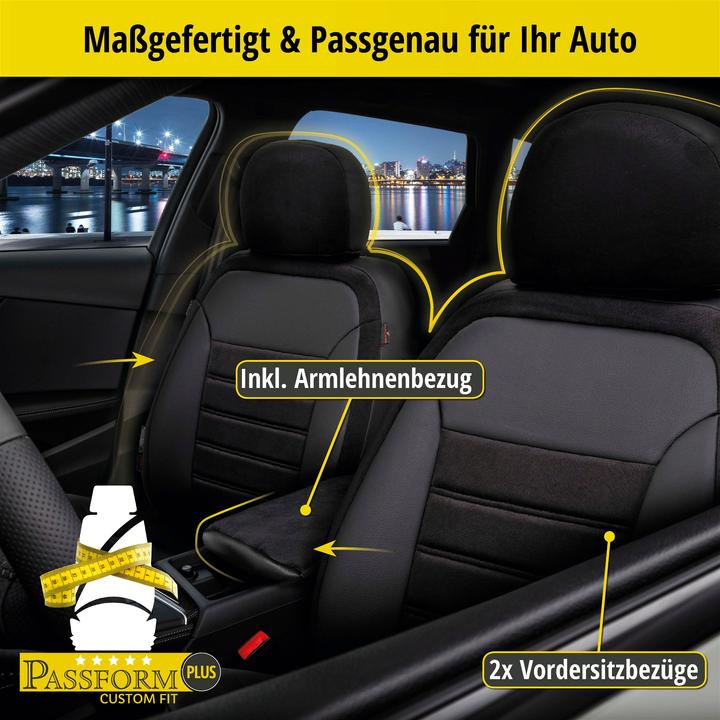 Produktbild Walser Sitzbezug für Skoda Superb III Kombi (3V5) 03/2015-Heute, 2 Einzelsitzbezüge