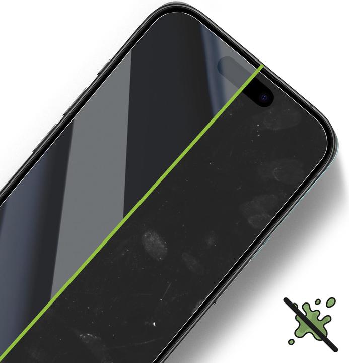 Image du produit Mayaxess Film pour écran CrystalGuard (1 pièce(s), Apple iPhone 15)