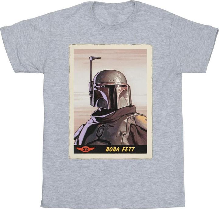 Actual product image Star Wars Mens The Mandalorian Boba Fett T-Shirt (XL)